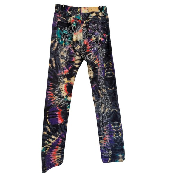 MNML Multicolor Tie-Dye Straight Jeans - Picture 16 of 16
